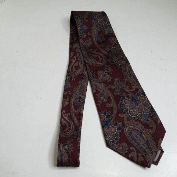 Vintage Christian Dior Monsieur Men's Silk Tie - Picture 8 of 11